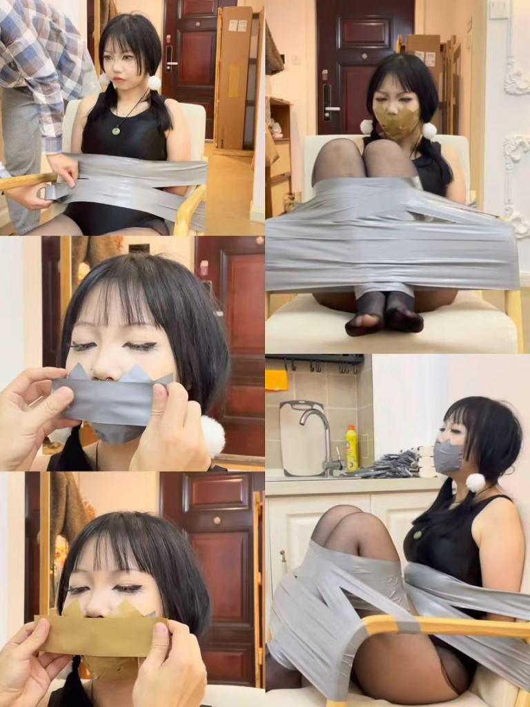 【缚艺录】【DDL-372】【小鹿】小鹿的胶带椅子束缚，黑丝小脚拼命挣扎~ 1.周更视频，致力于拍摄gagpara的风格，【缚艺录】老观众懂得都懂~<br>2.接长期定拍，价格优惠，非诚勿扰，加好友备注来意，《缚艺录》QQ：2143175428，vx：WksAPTX<br>3.倡导绿色、健康的亚文化，不接受裸露X器官，大尺度等，色情勿扰！只接受正常绳艺，以及绳艺娱乐方面的内容；部分模特出于隐私考虑，不出镜。<br>4.压缩包密码：fuyilu123<br>5.祝各位同好，身体健康，生活美满<br>6.本工作室的视频，只在特定网站存在，不要乱发，已发现盗版网站、私人在公众网络平台，发布原创内容的片段、图片，如果涉及到模特本人，造成大众传播影响，后果自负<br>7.尊重小圈文化，尊重原创作者，若有大众平台乱发者，一经发现，立刻举报封号！招陕西地区的，兼职女模特，有意滴滴，只做绿色的捆绑与游戏体验，无色情~