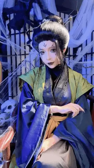 黑神话悟空的四妹 来自Umeko J扮成了《黑神话：悟空》里的蜘蛛精四妹，10月份免费集的额外升级档的对应视频合并上传。