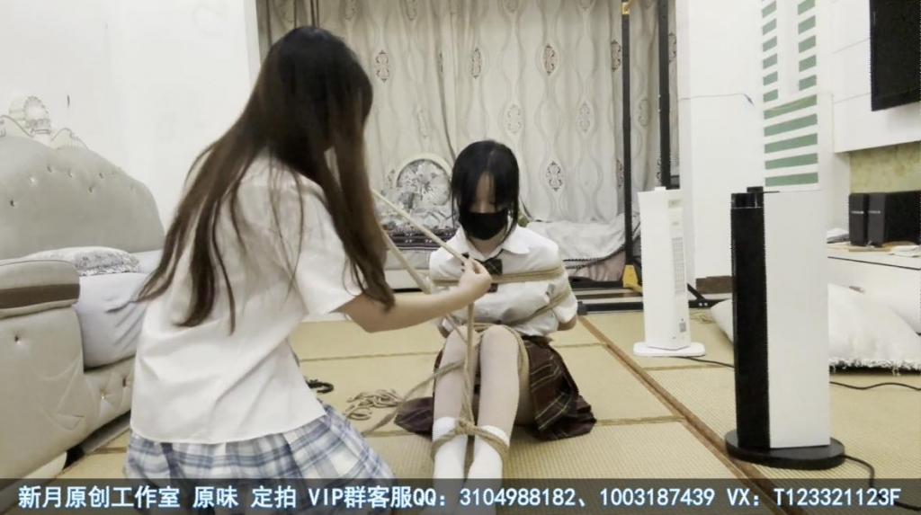【佳怡工作室】【琳媚】【何露】jk白袜姐妹寻找刺激玩绳子互捆 最后崩溃终于解开 【佳怡工作室】定拍视频、定制音频QQ：2019384890 定拍视频、定制音频QQ：2019384890 定拍视频、定制音频QQ：2019384890(重要的事情说三遍！） 出原味妹子：【佳怡】2019384890<br>【琳媚】2633257891可以和妹子本人直接交流<br>定制视频、音频Q:2019384890<br>【其他业务】约绑攻略有售以及本工作室正式启动会员优惠折扣方案，请有兴趣的同好加客服妹子Q：2019384890<br>【赞助方案】69赞助最少赠送10部视频，98赞助最少赠送20部视频，198赞助最少赠送50部视频，价格相当优惠~<br>jk白袜姐妹寻找刺激玩绳子互捆 最后崩溃终于解开