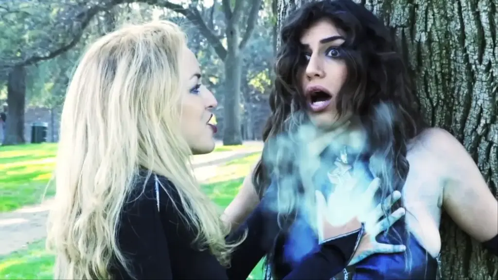 HL | A Cold Heart our superheroines Nightshadow and Dark Vega go head to head to see whose stronger...
