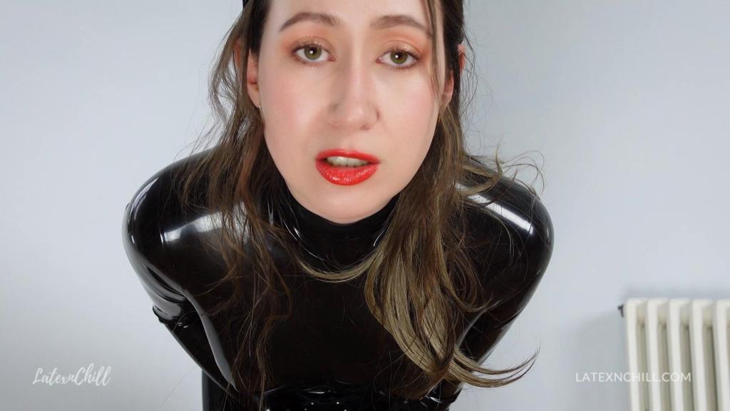 Miss Chill's Cocksucker The only things that exist are ME, MY COCK, and your MOUTH.  Nothing else matters.  Not to you, and not to me.  All I want is to see is how much of a rubber slut you can be for me.  <br><br>You love being used by me.  And I love seeing just how wet and wanting your mouth is.  I like the way you squirm while I instruct you to wait, kneeling infront of my glistening silicone strap-on.  You're so eager to taste it, to lick up my spit as it runs down the shaft. <br><br>You're my object, my hole, and of course, you want to please me, to earn the title of Miss Chill's cock sucker.  Now, show me just how eager a toy you are.