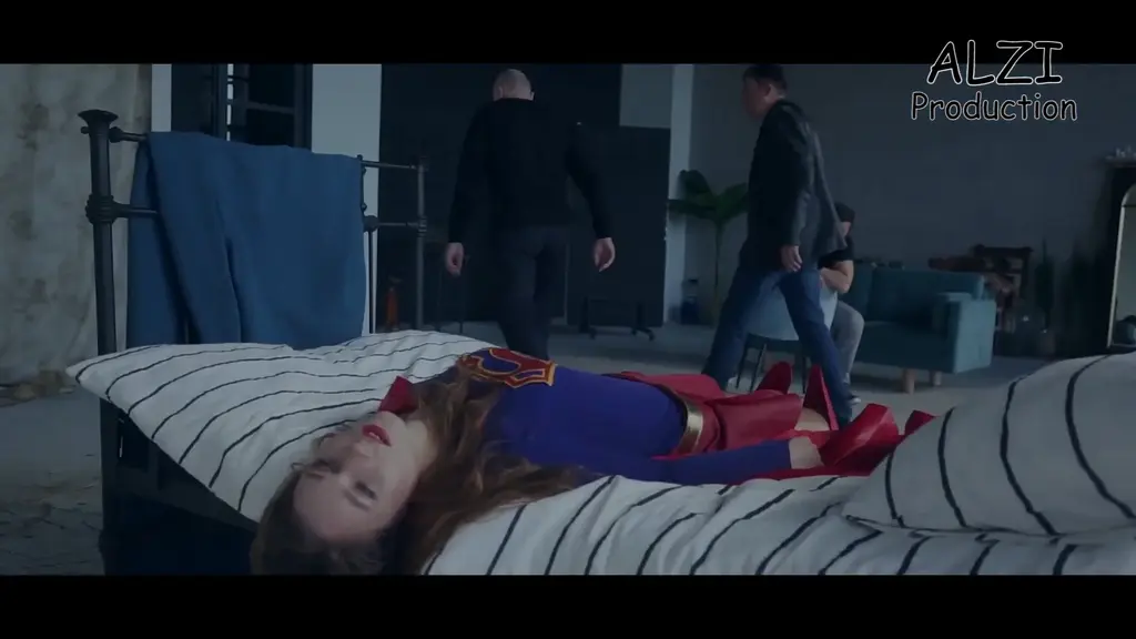 S-Girl Episode 6 Alternate Ending Superheroine Defeated alt ending include peril vs Orlov Supergirl scenes