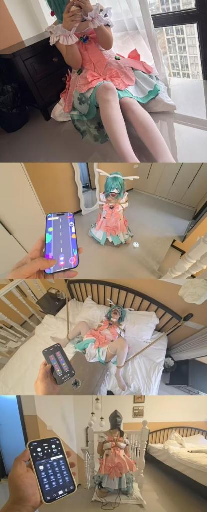 【FXX-COS-瑶】瑶妹来解锁kiss toy突突更多玩法 继续体验两位数入潮 鸭子坐木马突突入潮 强制分腿入潮 跪立电击皮革头套呼控 昏迷了不要紧 G醒就行了 今天由瑶妹来解锁kiss toy突突机的更多玩法<br>震动入进出的频率都可以根据游戏自动编辑 真是太有趣了 通过游戏操作 控制得越好频率越快 得分越高<br>瑶妹自己操作了几把只是勉强的入了潮 技术不行还得我来<br>今天的木马好像是哪个环节出了问题 让瑶妹惨叫大于呻吟 后来才知道太深了 她说都快顶到她肚子里面去了<br>强制分腿内入突突 快频直接秒入潮 呻吟一鼓作气根本停不下来 结束后瑶妹告诉我她都快喘不上气了/捂脸<br>直立跪缚 郊狼电击器加皮革头套呼控<br>电击的惨叫声让呼频本来就快的瑶妹加速缺氧<br>多次加强度与循环后 眼睛一闭 欧欧～<br>不过没关系 干醒就行了～