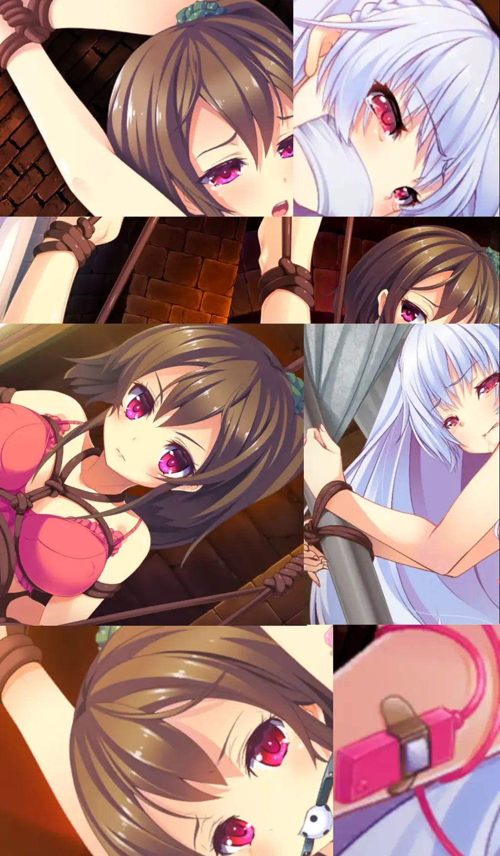 淫らな魔法使いと救性主（本体+全CG存档） BDSM捆绑调教游戏---淫荡的魔法使与救性主，主打奴隶调教 监禁捆绑 绳缚虐待<br>大部分玩法全部和股绳捆绑与紧缚调教有关<br>捆绑方式很多，吊缚，龟甲缚，前腿缚，后腿缚，跪缚，全身紧缚等等<br>同时还有玩具强高，滴蜡鞭打，三角木马，羞耻露出，奴隶宣言等附加玩法<br><br>从前，魔界的淫魔们居住的『淫魔界』自由地去人界<br>但是，由于与人类的繁殖行为，下一代淫魔们的魔力逐渐衰退了<br>禁止干涉人类世界，淫魔们通过管理自己的性来阻止种族衰退。<br>——时光流逝，现代的人间。<br>比平凡、更不起眼的学生，九曜星斗说<br>为了放学而穿过校门……应该是这样的。<br>但是，展现在眼前的是从未见过的景色和一个女性。<br>根据召唤自己的《淫魔女王》莱拉的话<br>这个世界——《淫魔界》的淫魔很久以前就开始了“管理”<br>一直过着依赖魔法的生活，结果把自己当成了魔女。<br>而且，厌恶性行为是肮脏的风俗根深蒂固，脱离越来越严重。<br>但是，因为本来是淫魔，所以如果不进行繁殖行为就会有生命危险。<br>所以为了证明像很久以前那样和人类发生繁殖行为的必要性<br>对在淫魔界有影响力的2个魔女施咒，解开那个诅咒<br>为了证明必要性，偶然自己被叫来了。<br>虽然星斗无法深入了解情况，但似乎没有回家的选择。<br>就这样对2个魔女做了名为“救济”的“调教”的星斗。<br>到底，能拯救淫魔界平安返回人间吗……？<br>(以上是机翻剧情翻译）<br>---------------------------------------------------------------------------------------------------------------------------------------------------------<br>更多的有关于BDSM的游戏抑或是其他恋物游戏可以点击我的视频，进我发布的视频主页查看<br>我会不定时更新内容，如果有什么建议或者您想玩的什么游戏，可以私信或者直接在视频下方留言<br>注意事项：<br>1.解压密码默认没有，有的话提取码就是<br>2.请不要在线解压，请不要在线解压，请不要在线解压，重要的事情说三遍<br>3.个别用户压缩包使用自带的压缩软件如果无法解压请下载《360压缩》进行解压，因为我是用360压缩软件进行生成的压缩包，此软件百分百解压<br>4.下载完成后是后缀为.111或者其他什么稀奇古怪的后缀的文件，需要右键点击重命名改后缀，将他改成.7z才可进行解压，如最后三张截图所示，中间那步点是<br>5.因为网盘等问题被和谐，直接在评论里面和我说一声补档即可，一般会在3天之内补上，另外，关于PC端和手机端游戏的问题，大部分发布的都是PC端游，也有一些手机端，如果是手机端游戏，我会在文中或者标题特别说明，其次，手机端还分为安卓和苹果两个系统，两端不可互通（PC同理，win和mac）<br>---------------------------------------------------------------------------------------------------------------------------------------------------------<br>这里集中回复几个运行过程中极少出现的问题<br>1.游戏无法运行，运行错误，乱码<br>这个问题只会出现在外文游戏里面，而且大部分都是年代比较老的作品，使用unity引擎和虚幻引擎的3D游戏和SLG，ACT类型的游戏<br>基本不会出现此问题，AVG，ADV和一些其他类型的日区游戏很容易出现此问题，这种情况下一般要用转区软件比如LE去转区才可以<br>打开，此外游戏外面不能有中文路径（有些乱码就是这个原因），RPG游戏除了几个特殊的引擎需要下载RPG三件套，其他不会有问题。<br>2.提示缺少插件，打开错误指令，运行不兼容<br>电脑本身的问题，这个我自己就深有体会，点名w11系统，动不动就弹出缺少什么什么dll插件然后无法运行<br>解决方案：修复PC运行库，Direct修复，系统DLL插件修复等等，w10一般比w11稳定得多<br>3.怎么改文件后缀<br>下面的是百度百科的原话<br>修改文件后缀名的方法主要涉及显示文件扩展名、重命名文件以及使用命令行工具。以下是具体步骤：<br>（1）显示文件扩展名：首先，需要确保文件扩展名是可见的。<br>在Windows系统中，可以通过打开“此电脑”或任意文件夹，点击菜单栏中的“查看”选项，然后勾选“文件扩展名”来显示文件后缀。<br>（2）重命名文件：一旦文件扩展名显示出来，就可以通过重命名文件来修改后缀名。选择需要修改后缀名的文件，右键点击并选择“重命名”<br>然后直接在文件名后面添加或修改后缀名。完成后，按回车键确认修改。<br>（3）使用命令提示符：对于批量修改或更复杂的操作，可以使用命令提示符（cmd）。<br>打开cmd窗口，使用“ren”命令来批量修改文件后缀名。例如，要将当前目录下的所有.txt文件改为.doc，可以输入“ren *.txt *.doc”。<br>注意事项：修改文件后缀名可能会影响文件的打开方式和系统对文件的识别。<br>确保新后缀名与文件的实际格式相匹配，否则可能导致文件无法打开或数据损坏。<br>如果不确定文件的原始格式，建议先备份原始文件。<br>对于特定操作系统（如Windows 11）或设备（如iPhone、苹果电脑）<br>操作步骤类似，但可能有些许差异，特别是在显示和修改文件扩展名的具体步骤上。<br>
