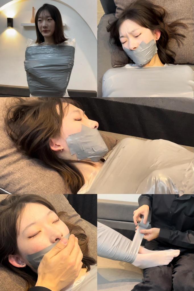 【缚艺录】【DDL-381】【小雪】【定拍和单部视频，统一降价】胶带全包，小雪的侧颜真好看~ 1.周更视频，致力于拍摄gagpara的风格，【缚艺录】老观众懂得都懂~<br>2.接长期定拍，价格优惠，非诚勿扰，加好友备注来意，《缚艺录》QQ：2143175428，vx：WksAPTX<br>3.倡导绿色、健康的亚文化，不接受裸露X器官，大尺度等，色情勿扰！只接受正常绳艺，以及绳艺娱乐方面的内容；部分模特出于隐私考虑，不出镜。<br>4.压缩包密码：fuyilu123<br>5.祝各位同好，身体健康，生活美满<br>6.本工作室的视频，只在特定网站存在，不要乱发，已发现盗版网站、私人在公众网络平台，发布原创内容的片段、图片，如果涉及到模特本人，造成大众传播影响，后果自负<br>7.尊重小圈文化，尊重原创作者，若有大众平台乱发者，一经发现，立刻举报封号！招陕西地区的，兼职女模特，有意滴滴，只做绿色的捆绑与游戏体验，无色情~