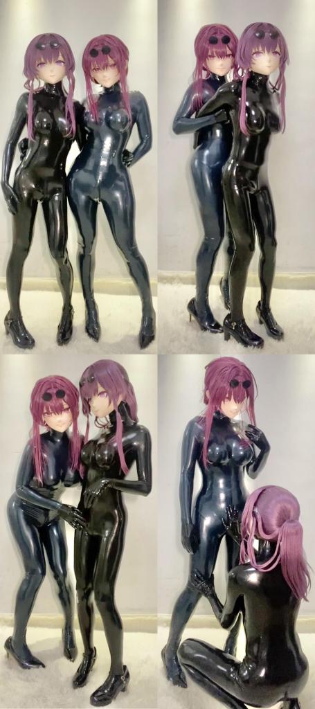 No.3 Kafka x Kafka latex 胶衣女同kig娃娃，相互抹油之后，开始一起发骚。<br>相互掏出对方的乳胶丁丁，开始互撸，互口，互焯。<br><br><br><span style='color:#b0b0b0;'>[隐藏文字，购买后可见]</span>
