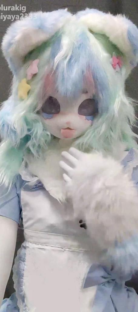 kigurumi-いたずら好きな人形獣は飼い主に罰せられます 毛茸茸的白丝可爱兽娃，被主人上下其手的玩弄。<br>先是用快乐棒隔着白丝强高玩弄。<br>随后扒下白丝，拉开kig裆部拉链，拽出丁丁，用快乐棒继续强高榨精。<br><br><span style='color:#b0b0b0;'>[隐藏文字，购买后可见]</span>