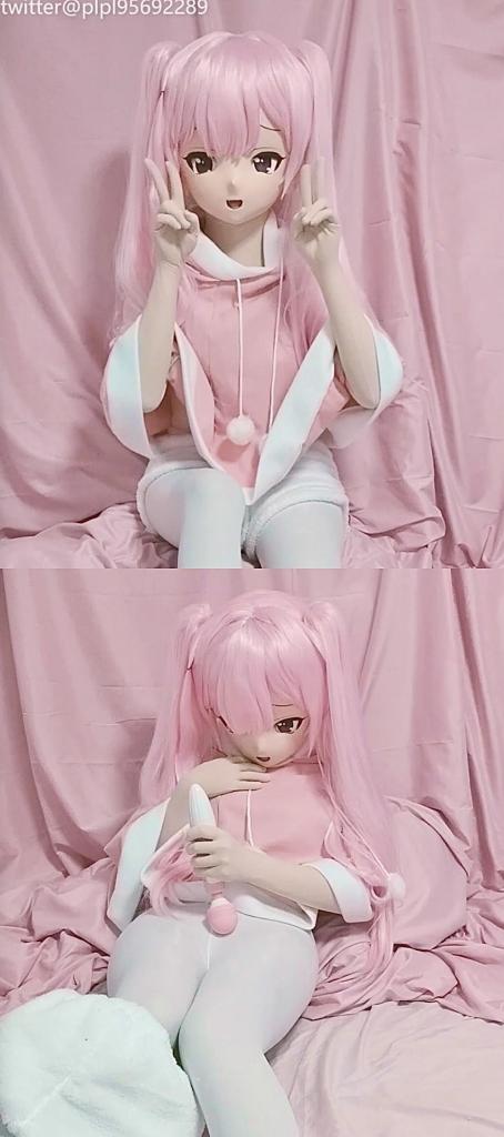 着ぐるみのプライベートゲーム kigrurumi#1 白丝粉发kig娃娃，用快乐棒强高自嗨，随后手插丝袜档里，自撸糕潮。<br><br><span style='color:#b0b0b0;'>[隐藏文字，购买后可见]</span>