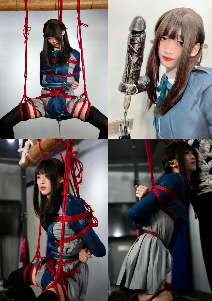 【夜城】男娘井之上泷奈吊缚砲机贯穿拷问责 “喂，千束呢，倒是救一下你呀”<br>泷奈缓缓地睁开双眼，头好疼！睁开大眼睛，美丽的瞳孔中倒映出的是潮湿无光的地下拷问室：折磨犯人的各式各样的刑具，把犯人吊绑的吊点，和囚禁束缚犯人的狗笼。。<br>泷奈惊恐，挣扎着想要站起来，却没成想重重地摔在了地上，原来她（他）已经被双手紧紧捆在身后，叫上也戴上了重枷，成为了囚笼中任人玷污的无名花<br>“我们早就知道你的身份了，打扮成这样，是想执行任务的时候混进女厕所吗？”<br>泷奈的女式內內被肮脏的大手一把扯烂，一根玉茎和两颗圆润光滑的肉丸毫无遮挡地暴露在施暴者面前<br>“他挣扎呻吟的样子可真骚啊，居然是个男的”<br>“千束小小只的，居然是个4i女攻，你和千束玩的可真花啊”<br>“这个军妓！把他的芐体切下来塞他嘴里！”<br>泷奈被这样语言侮辱，自然是羞愤难当。但不知为何，秀发挡住的半边脸颊泛起红晕，玉茎开始充血，起立，甚至青筋爆起。。不能！这不能！为什么会这样！这样只会徒增施暴者变态的嗜虐欲望，对泷奈下手更加惨无人道。。<br>“泷奈小姐，想必作为男性，你知道你的前烈腺很脆弱吧？”<br>施暴者掀开黑布，亮出早已竖立好的炮机。。。<br>解压密码<span style='color:#b0b0b0;'>[隐藏文字，购买后可见]</span>。改后缀为rar即可解压<br>定拍/约玩请加<span style='color:#b0b0b0;'>[隐藏文字，购买后可见]</span>，坐标广州