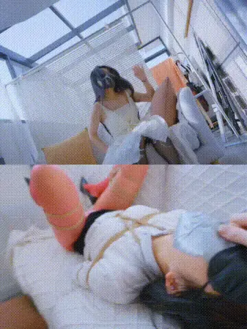 【悠米】（sana）定拍 送上门的美女同事~这么漂亮的美女同事谁不爱呢~强糕+呼 吸抑制+严密封嘴+迷晕 　　暗恋许久女同事来我家做客，刚好我挺喜欢她的，我看着她今天穿的衣服很漂亮。<br>　　她穿着连衣裙，黑色油光袜<br>　　聊了一会儿，她告诉我，过完节就回老家了，不在这干了，我很惋惜，坐在沙发上我看着她性感的身材有点上头。<br>　　既然要不干了，不如被我永久囚禁吧，我想了个办法。<br>　　我给她倒了杯水（加了料），递给她。<br>　　她喝了水，没一会儿就晕倒了。<br>　　嘿嘿，接下来就该我了吧~<br>　　我把她的黑色丝袜换成了红色丝袜，然后给她双腿叠缚，将双臂捆在身后。<br>　　嘴巴当然是塞进棉布然后用胶布封起来。<br>　　她渐渐苏醒，可发现自己动不了了，她开始不停的挣扎，呜呜叫。<br>　　我用手举起她的下巴，挑逗她，时而捏住她的鼻子逗她。<br>　　她很难受不停扭动。<br>　　玩了一会儿后，我又点累了，然后把她丢在沙发让她自己在那，我去休息了会儿。<br>　　睡醒后，我觉得缺点什么，一个人躺在床上挺无聊的，所以我决定把她给重新绑成蛇缚抱到床上放进我自己的被窝一起休息。<br>　　我把她放在我身边，给她的双腿间放上[X_X]，并且固定好。<br>　　看见她在我怀中扭来扭去我好兴奋，她用她那可怜的小眼神看着我，我摸着她的头发，和那丝袜美腿，满意的点了点头。<br>　　我掀开被子，看着她在那里蠕动，这真是一个特别的礼物~<br>   双重解压，解压密码：sana