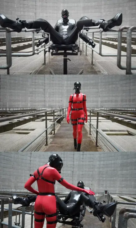 Field Trip Field Trip-reflectivedesire-Vespa, Cam Damage<br>[X_X]、公共场合、BDSM、乳胶、紧身衣、头罩、振动器、束缚、拘束