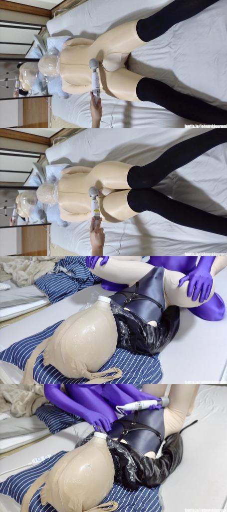【2025年03月/500pt/Video】～ mannequin doll~ JOHNNY 3月 500日元档位<br>PART 1 —— kig皮   开档连体丝   过膝黑丝   塑料袋套头窒熄   快乐棒强高<br>PART 2 —— kig皮   光泽高叉泳衣   丝袜套头   塑料袋套头窒熄   快乐棒强高   摩擦贴贴<br><br><span style='color:#b0b0b0;'>[隐藏文字，购买后可见]</span>