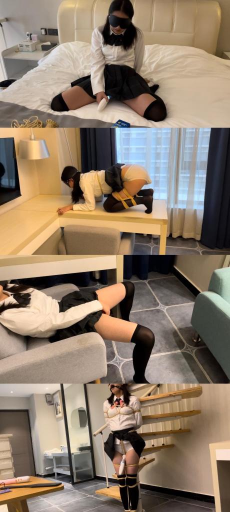 【久安安】沉浸式虐JK学妹 zw大秀 多个点同时刺激GC到身体颤抖 内置小玩具 口水成河 JK妹妹秒变公共厕所 窗户边炮击+kou是种什么样的体验？各位看官一起随我沉浸式TJ 看看G了几次 一进门就看到JK学妹在床上zw，没想到住酒店还有这样的福利，那我可就好好玩弄一下，帮助妹妹GC吧！！<br>zdb的刺激不强烈的话，那么td zdb的双重刺激会是怎么样？当然是极致的呻吟诱惑和身体不自觉颤抖，越是这样越要加快频率，声音才会更大<br>将妹子站立式固定在柱子上，随着下面的刺激，双ru各加一个td，腿软却坐不下去，欲罢不能<br>大白天，离外面仅有一层窗纱，屋内小m被绑在桌子上，嘴巴里塞进假y，上下滑动，口水顺着假y流到了桌子上，拿出来时没想到既然拉丝了这么长<br>头一上一下，后面的pao击一进一出，屁股翘的这么高是觉得不够快吗？那就只好用手来帮助一下小m了<br>将刚拿出来的pao机塞入到小m的嘴里，事后气冲冲问我干嘛要把那个东西弄到我嘴里，我只能说：母狗不就应该真样吗？各位观众你们说呢？<br>不得不说，小m现在面对镜头可以放开很多了，刚开始的青涩已经不复存在，给各位看官观赏性直接拉满<br>窗外行人熙熙攘攘，屋内小m妙变公共厕所，等待着被tj......<br><br><br>有什么拍摄上的建议可以咨询哦<br><br>提取码：<span style='color:#b0b0b0;'>[隐藏文字，购买后可见]</span><br>解压两次<br>切勿在线解压观看！！！切勿在线解压观看！！！切勿在线解压观看！！！<br>