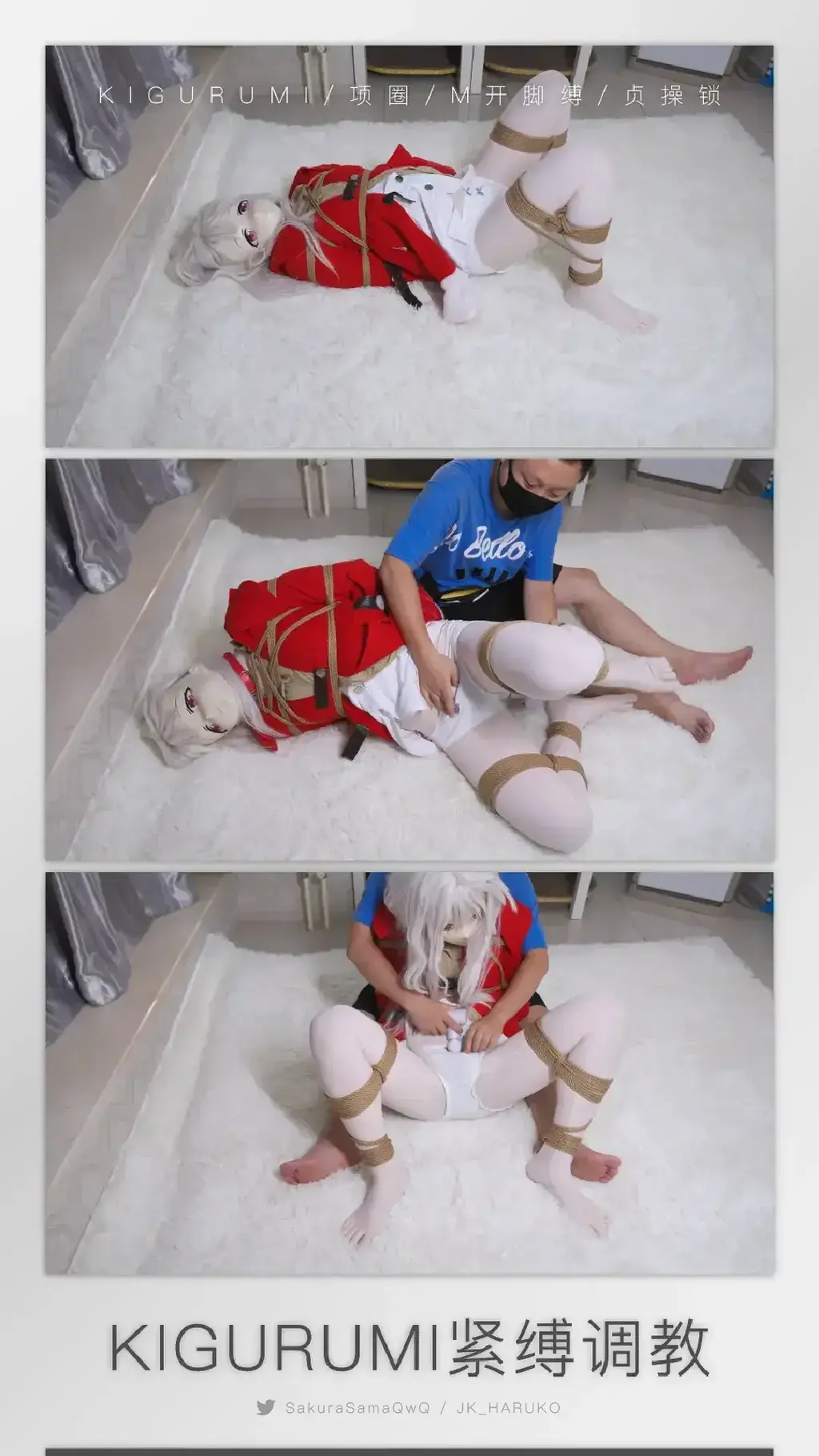 【伪娘男娘/kigurumi/贞操锁】KMM-mini-05（4K/1.91GB） 网盘解压密码（复制方括号里的整段文字/请用电脑解压）：【Twitter:@SakuraSamaQwQ】<br>Unzip code:【Twitter:@SakuraSamaQwQ】<br>有问题请直接小蓝鸟私信！Q:340094037<br>-<br>刻猫猫主拍超清4K画质小男娘调教，平台保管库文件大小限3GB，在线观看是压缩后的画质，4K画质请下载百度网盘里的文件，感谢大家支持原创！<br>Online video is not original quality. Please download file from BaiduNetdisk for 4K-quality video. Thank you for watching!