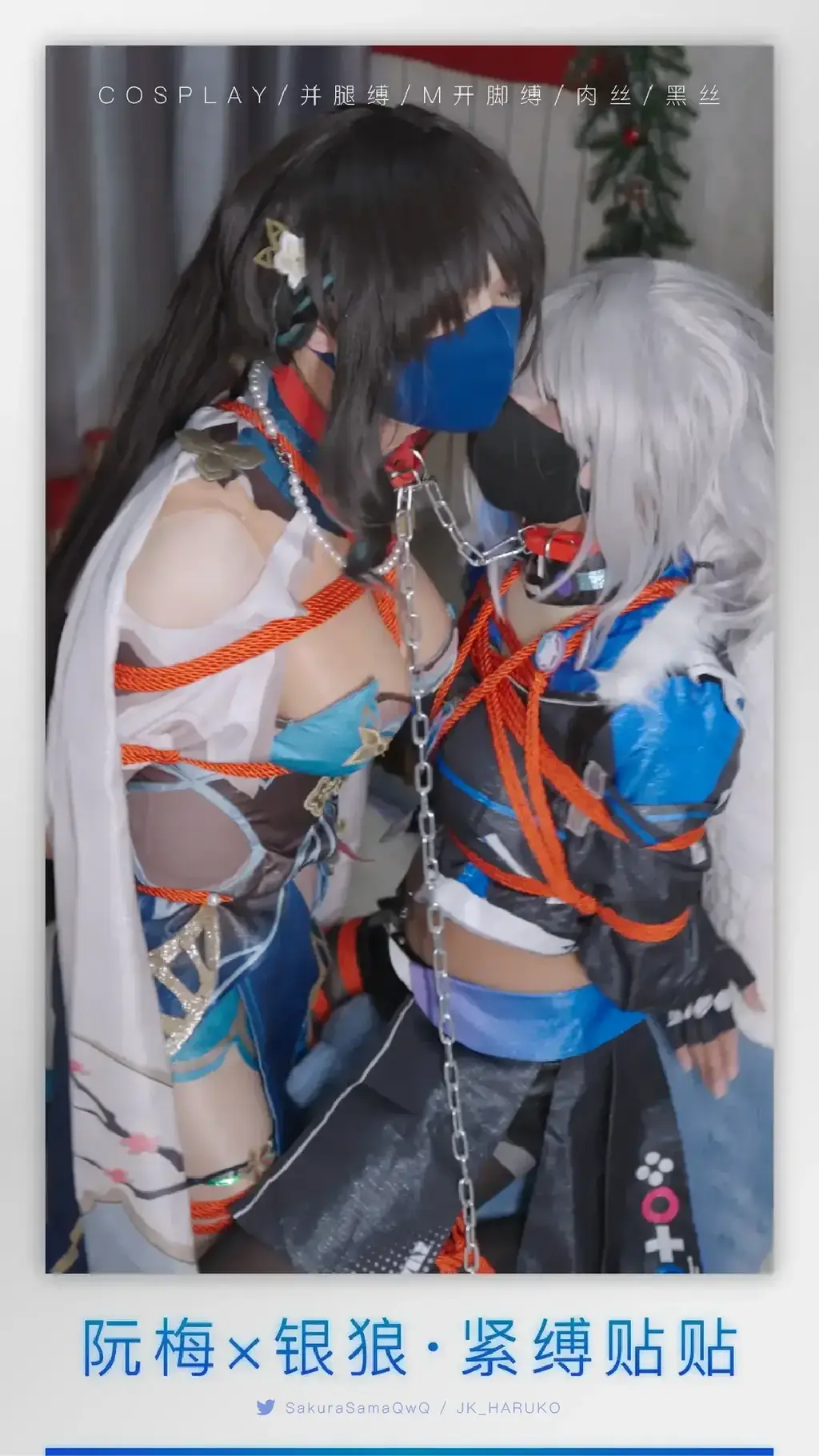 【伪娘/阮梅银狼cosplay/肉丝/黑丝】KMM-50（4K/11.80GB） 网盘解压密码（复制方括号里的整段文字/请用电脑解压）：【Twitter:@SakuraSamaQwQ】<br>Unzip code:【Twitter:@SakuraSamaQwQ】<br>有问题请直接小蓝鸟私信！Q:340094037<br>-<br>刻猫猫主拍超清4K画质小男娘调教，平台保管库文件大小限3GB，在线观看是压缩后的画质，4K画质请下载百度网盘里的文件，感谢大家支持原创！<br>Online video is not original quality. Please download file from BaiduNetdisk for 4K-quality video. Thank you for watching!<br>-