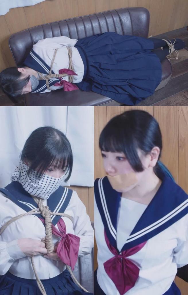 動画/MP4 #199「自縛したい女学生」通常版 故事讲述的是一名压力过大的女学生开始对自我束缚产生兴趣，并且兴趣与日俱增。<br>他们一开始使用胶带，然后使用绳子、口塞，甚至多层胶带。<br>在搞笑话题的时候，我们只对与故事相关的部分使用最少的字幕，以免破坏气氛。ストレスいっぱいの女学生が自縛に興味を持ち、それがエスカレートしていくというストーリーです。<br>はじめはガムテープ、続いて本格的に縄や猿轡、そして多重ダクトテープまで使います。<br>ギャグトークでは雰囲気を壊さないようにストーリーに関わる一部だけ最小限の字幕を入れてます。