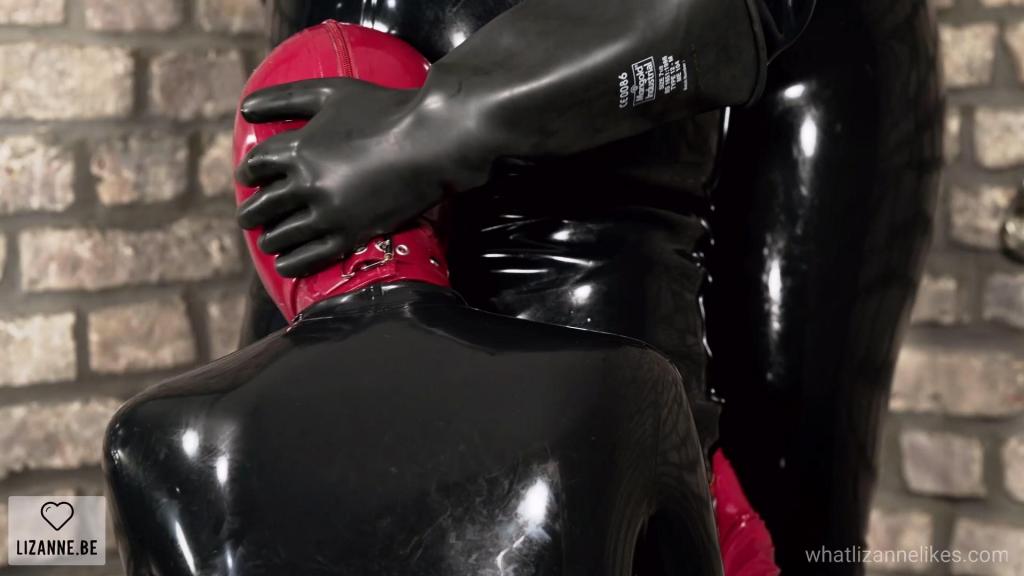 00276 - Oral fixations 2 condom hoods are definitely better than 1 and I bet Rubber Demon agrees with me! When wearing a fully enclosed hood, everything gets more intense. Putting my fingers into Heavyrubberette's mouth and feeling her tongue play with my fingers was sensational. Not to mention everything else that "went down" ????.