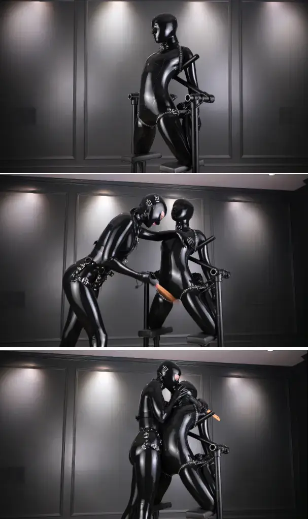 X Marks The Spot X Marks The Spot-reflectivedesire-Vespa, Chuck<br>装置束缚、乳胶、BDSM、紧身衣、头罩、束缚、紧缚、捆绑、拘束、全包头套、全包紧身衣