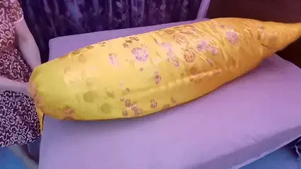 不玩了 束缚睡袋.再加棉被包裹.小奴受不了了..不玩了...却被强制包裹放置过夜........