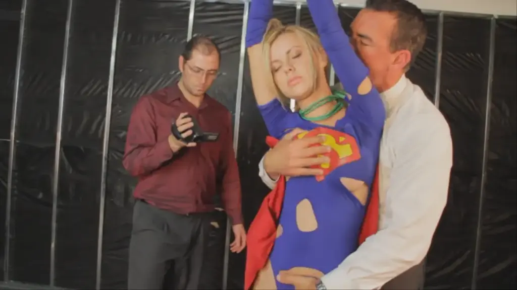 The Lexxx Files Mega Pack our superheroine SuperiorGirl is forced to fight a very expensive and unstoppable cyborg created by Lex. She is slowly worn down and humiliated by his creation physically and sexually. SuperiorGirl wakes up to villains taking their turn with her and eventually expires while the cyborg has his way.