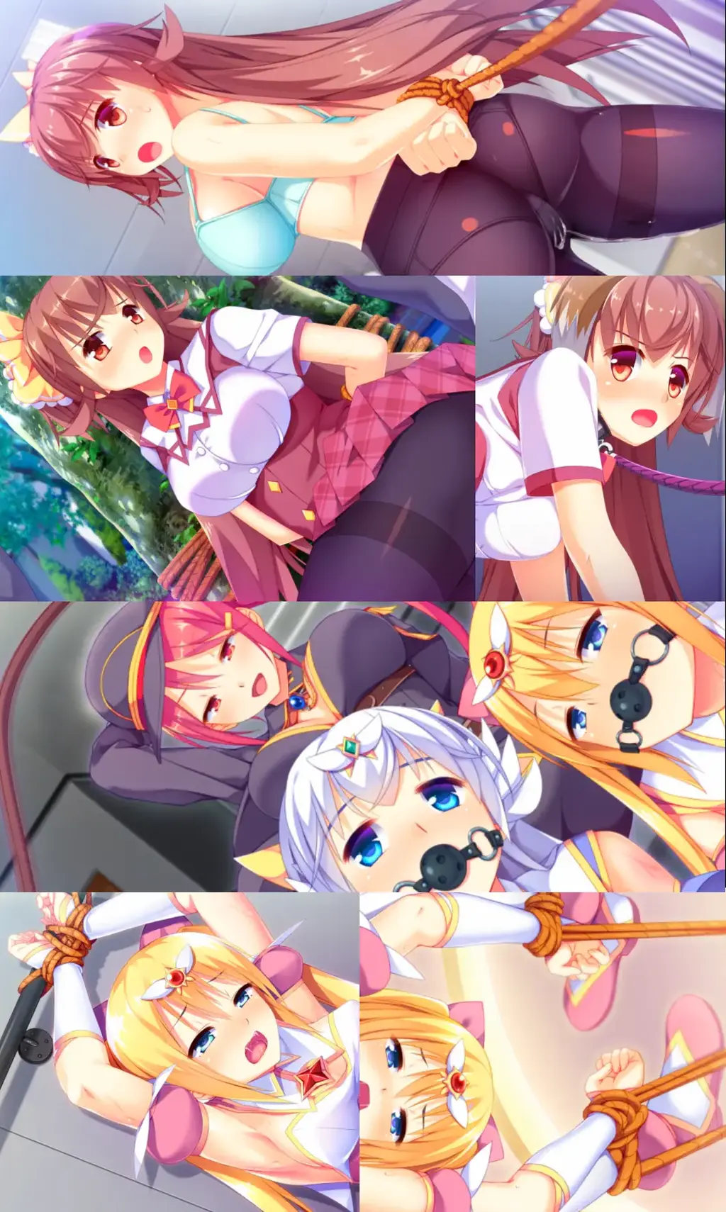 遊聖天使プリマヴェールDrei ダークミッション（精翻中文+存档） 仅win10可运行，win11经过测试有大概率无法存档和打开回想<br>小e社作品，关键词：凌辱，调教，拘束，堕落，监禁，奴隶<br><br>因为遭到PrimaVeil毁灭性的打击，   <br>暂时潜藏起来的Malcas-Jenal为了得知PrimaVeil   <br>Serene的身份让普林斯装扮成教师潜入学园。   <br>在几名候选人之中有一个特别引人注目的女学生。那个少女是藤之宮葵。   <br>普林斯反复和葵接触以探寻她的动向。   <br>葵逐渐地开始信赖普林斯，但在某天之后，这一日常发生了极大的变化。   <br>当信赖转变为绝望之时，等待着葵的命运会是——<br>---------------------------------------------------------------------------------------------------------------------------------------------------------<br>更多的有关于BDSM的游戏抑或是其他恋物游戏可以点击我的视频，进我发布的视频主页查看<br>我会不定时更新内容，如果有什么建议或者您想玩的什么游戏，可以私信或者直接在视频下方留言<br>注意事项：<br>1.解压密码默认没有，有的话提取码就是<br>2.请不要在线解压，请不要在线解压，请不要在线解压，重要的事情说三遍<br>3.个别用户压缩包使用自带的压缩软件如果无法解压请下载《360压缩》进行解压，因为我是用360压缩软件进行生成的压缩包，此软件百分百解压<br>4.下载完成后是后缀为.111或者其他什么稀奇古怪的后缀的文件，需要右键点击重命名改后缀，将他改成.7z才可进行解压，如最后三张截图所示，中间那步点是(有时需要多次改后缀解压，一直解压到出现游戏文件为止）<br>5.因为网盘等问题被和谐，直接在评论里面和我说一声补档即可，一般会在3天之内补上，另外，关于PC端和手机端游戏的问题，大部分发布的都是PC端游，也有一些手机端，如果是手机端游戏，我会在文中或者标题特别说明，其次，手机端还分为安卓和苹果两个系统，两端不可互通（PC同理，win和mac）<br>---------------------------------------------------------------------------------------------------------------------------------------------------------<br>(怎么改文件后缀)<br>下面的是百度百科的原话<br>修改文件后缀名的方法主要涉及显示文件扩展名、重命名文件以及使用命令行工具。以下是具体步骤：<br>（1）显示文件扩展名：首先，需要确保文件扩展名是可见的。<br>在Windows系统中，可以通过打开“此电脑”或任意文件夹，点击菜单栏中的“查看”选项，然后勾选“文件扩展名”来显示文件后缀。<br>（2）重命名文件：一旦文件扩展名显示出来，就可以通过重命名文件来修改后缀名。选择需要修改后缀名的文件，右键点击并选择“重命名”<br>然后直接在文件名后面添加或修改后缀名。完成后，按回车键确认修改。<br>（3）使用命令提示符：对于批量修改或更复杂的操作，可以使用命令提示符（cmd）。<br>打开cmd窗口，使用“ren”命令来批量修改文件后缀名。例如，要将当前目录下的所有.txt文件改为.doc，可以输入“ren *.txt *.doc”。<br>注意事项：修改文件后缀名可能会影响文件的打开方式和系统对文件的识别。<br>确保新后缀名与文件的实际格式相匹配，否则可能导致文件无法打开或数据损坏。<br>如果不确定文件的原始格式，建议先备份原始文件。<br>对于特定操作系统（如Windows 11）或设备（如iPhone、苹果电脑）<br>操作步骤类似，但可能有些许差异，特别是在显示和修改文件扩展名的具体步骤上。<br>