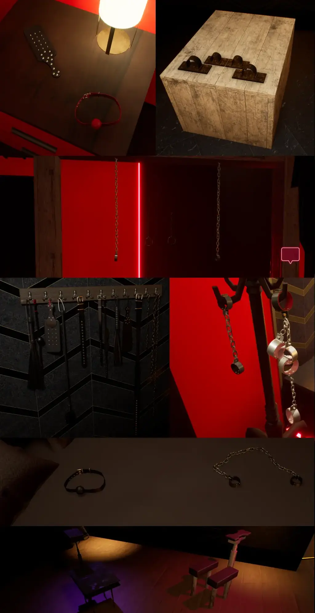 恋物癖房间/フェティシズムの部屋/Fetish Room 18+ 3D题材SM模拟游戏，画风偏欧美风，玩家将在自由移动的房间内开启SM调教<br>游戏好评的是题材和氛围感非常不错，特别是各种SM道具，房间布置等等<br>但这游戏比起纯粹的调教游戏更像是“欣赏“游戏，玩家将逐步认识4个女主<br>一步一步进行不同的调教，获取点数，然后强化商店的三个项目<br>根据调教的程度也会解锁更多的内容，四肢拘束，吊环，小”木马“等等<br>重要提示：游戏没有回忆功能，打到结局就不能体验中间的其他玩法了<br><br>进入 Fetish Room 18 ，这是一款SM模拟游戏，<br>在这里您可以掌控一个充满禁忌之乐的王国。<br>作为主人，您的引导可以点燃最深的欲望。您将选择哪条道路？<br>---------------------------------------------------------------------------------------------------------------------------------------------------------<br>更多的有关于BDSM的游戏抑或是其他恋物游戏可以点击我的视频，进我发布的视频主页查看<br>我会不定时更新内容，如果有什么建议或者您想玩的什么游戏，可以私信或者直接在视频下方留言<br>注意事项：<br>1.解压密码默认没有，有的话提取码就是<br>2.请不要在线解压，请不要在线解压，请不要在线解压，重要的事情说三遍<br>3.个别用户压缩包使用自带的压缩软件如果无法解压请下载《360压缩》进行解压，因为我是用360压缩软件进行生成的压缩包，此软件百分百解压<br>4.下载完成后是后缀为.111或者其他什么稀奇古怪的后缀的文件，需要右键点击重命名改后缀，将他改成.7z才可进行解压，如最后三张截图所示，中间那步点是(有时需要多次改后缀解压，一直解压到出现游戏文件为止）<br>5.因为网盘等问题被和谐，直接在评论里面和我说一声补档即可，一般会在3天之内补上，另外，关于PC端和手机端游戏的问题，大部分发布的都是PC端游，也有一些手机端，如果是手机端游戏，我会在文中或者标题特别说明，其次，手机端还分为安卓和苹果两个系统，两端不可互通（PC同理，win和mac）<br>---------------------------------------------------------------------------------------------------------------------------------------------------------<br>(怎么改文件后缀)<br>下面的是百度百科的原话<br>修改文件后缀名的方法主要涉及显示文件扩展名、重命名文件以及使用命令行工具。以下是具体步骤：<br>（1）显示文件扩展名：首先，需要确保文件扩展名是可见的。<br>在Windows系统中，可以通过打开“此电脑”或任意文件夹，点击菜单栏中的“查看”选项，然后勾选“文件扩展名”来显示文件后缀。<br>（2）重命名文件：一旦文件扩展名显示出来，就可以通过重命名文件来修改后缀名。选择需要修改后缀名的文件，右键点击并选择“重命名”<br>然后直接在文件名后面添加或修改后缀名。完成后，按回车键确认修改。<br>（3）使用命令提示符：对于批量修改或更复杂的操作，可以使用命令提示符（cmd）。<br>打开cmd窗口，使用“ren”命令来批量修改文件后缀名。例如，要将当前目录下的所有.txt文件改为.doc，可以输入“ren *.txt *.doc”。<br>注意事项：修改文件后缀名可能会影响文件的打开方式和系统对文件的识别。<br>确保新后缀名与文件的实际格式相匹配，否则可能导致文件无法打开或数据损坏。<br>如果不确定文件的原始格式，建议先备份原始文件。<br>对于特定操作系统（如Windows 11）或设备（如iPhone、苹果电脑）<br>操作步骤类似，但可能有些许差异，特别是在显示和修改文件扩展名的具体步骤上。<br>