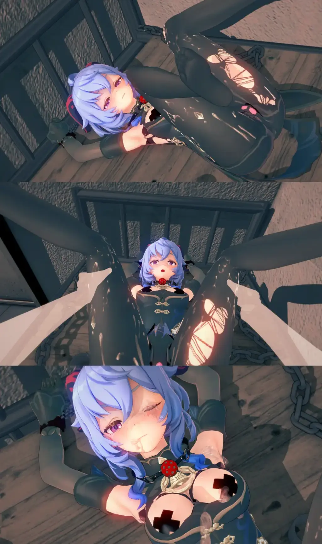 【3D】单人地牢套间 今天也要好好接受敏感度开发哟❤❤❤<br>关键词：拘束/调教/放置/惩罚/BDSM