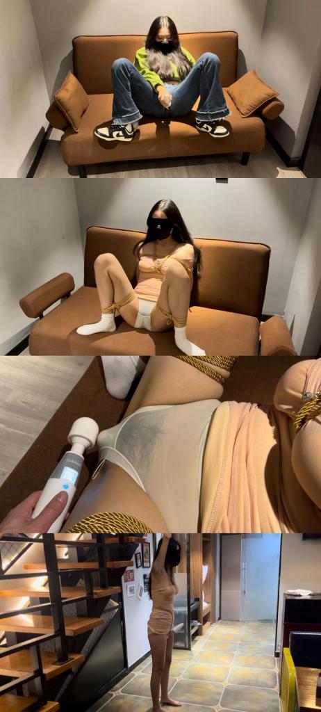 【执念】新模言言，顶美女大的首次调教，粗大龙根深入抽查，手指入体后用嘴巴吮吸，内裤里水流成河，有一个这样的魅魔m谁不心动 【执念】新模言言，顶美女大的首次调教，粗大龙根深入抽查，手指入体后用嘴巴吮吸，内裤里水流成河，有一个这样的魅魔m谁不心动<br><br>模特言言，在校女大，绝对是校园里的顶美，身材巨好，这次是言言的第一次调教，算是她的处女作<br>开始先让自己玩弄自己，竟然很主动的脱下裤子，用zdb按在内裤上<br>脱光衣服发现内裤已经湿透了，然后就是固定起来玩具，观赏着被玩弄<br>后面用一个粗大的龙根深入体内，来回抽查，模特浪叫起来哈哈<br>称职的m应该主动的吮吸着刚刚被深入的东西，包括手指和龙根<br>绑在楼梯下面才发现模特身材竟然这么好，极致的大长腿<br>后面会继续开发，期待后面的作品<br><br><br><br>工作室定位西安，想线下玩言言或有更多想法的可以联系我<br>接定拍、线下、原味及教程等<br><br>解压密码：ZNZN<br>切勿在线解压观看！！！切勿在线解压观看！！！切勿在线解压观看！！！