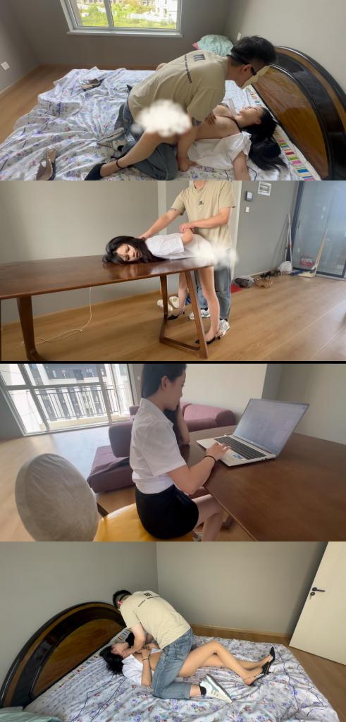 【延江艺束】女房东的看房危机 女房东（张洁）发布了租房信息 看房的人络绎不绝 没想到今天来看房的居然是奔着女房东张洁本人 多体位入内交流，ZDB TD强高，最后歼尸