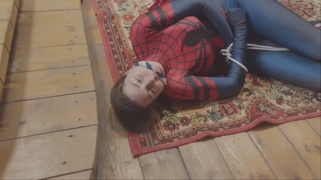 Web of Deception part 1 our superheroine spider natasha captured by her biggest threat part 1!!