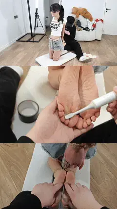 【中二病】立柱驷马，裸足特写，TK，保鲜膜封闭视野，轧带绑住脚趾，电动牙刷，各种道具。 解压密码：zeb<br>关于解压：解压之后改成.mp4即可，但是一定要先下载，然后使用其他管理软件解压，不要使用百度云APP解压，否则会被百度云封掉。<br>关于私人定制：最低500即可，请加Q3769321898 具体聊，海外用户请联系邮箱：3769321898@qq.com 有10元门槛，可以抵扣定制费用，主要是口嗨的哥太多了，我都接待不过来。<br><br>最后求点个关注，求点个关注，求点个关注。重要的事情说三遍哈哈。<br>截图有些是动图所以分辨率低，视频是高清60帧的。