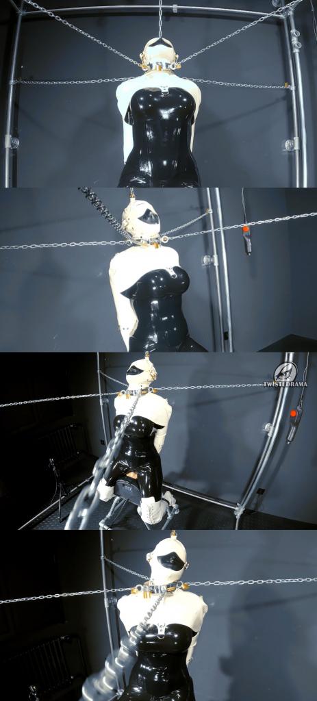 Climax Slut Vs. Sybian Climax Slut Vs. Sybian<br>Published: 06.10.2024<br>高潮的淫荡妇身着微孔头套全包乳胶衣，乳胶眼罩乳胶长筒靴，后手式单手套，以修女的模样坐在滋味自慰装置Sybian上，重复地祷告着。可神秘黑色乳胶手套男却一次次加大了强度，全包紧身衣修女像人犬人形犬一样在不断的哀嚎声中疯狂到达顶点......<br>クライマックスの売春婦は、ラテックスコーティング、ラテックス眼帯着ぐるみラテックスブーツ、バックハンド式シングル手袋を着用し、修道女の姿で自慰装置Sybianに座り、懺悔を繰り返し祈っていた。しかし、神秘的な黒いラテックス手袋の男は何度も強度を増し、レオタード修道女は絶えず悲鳴の中で狂ったように頂点に達した。.....<br>The orgasmic slut was dressed in a fully wrapped latex suit, latex eye masks, latex boots, and one zentai glove gloves, sitting on the masturbation device Sybian in the appearance of a nun, repeatedly confessing and praying. The mysterious black rubber gloved man increased his strength kigurumi time and time again, and the fully wrapped tight fitting nun crazily reached the peak amidst constant cries of grief .....<br>BDSM Latex Masturbation Sex Toy Solo Bondage High Heels Solo Masturbation Orgasm Latex Masturbation Cum Slave Ruined Orgasms Latex Glove Latex Catsuit Fuck Rubber Fuck Dinotube <br><span style='color:#b0b0b0;'>[隐藏文字，购买后可见]</span><br>