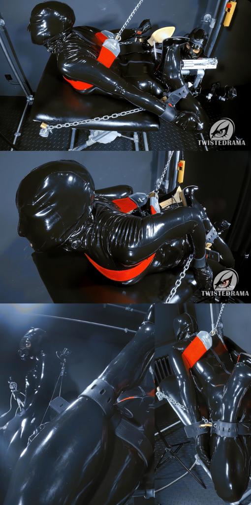 Anal in Hog Tied 我们好奇的邻居突然来体验几次性高潮。超敏感容易高潮的邻居淫荡妇女身着超紧黑色微孔单嘴孔头套全包乳胶衣和黑色高跟鞋，双手被背手束缚，双拳包裹成球形，全身被固定四肢。被dildo和魔法棒不断刺激着肛门和洞穴。在神秘防毒面具口罩女的自慰装置机器的反复的启动和暂停中，全包紧身衣荡妇像人犬人形犬一样在不断的哀嚎声中疯狂到达顶点，最后迷失自我......<br>私たちの好奇心の隣人はオーガズムのカップルのためにポップインします。超敏感で高潮しやすい隣人の淫乱な女性は、超タイトな黒い微孔の片口孔の頭カバーのラテックスと黒いハイヒールを身につけ着ぐるみ、両手はバックハンドに縛られ、拳は球形に包まれ榨干榨精射精、全身が固定されている。dildoと魔法の棒に肛門や穴を刺激され続けている。謎の防毒マスクマスク女の自慰装置機械の繰り返しの起動と一時停止の中で、全身タイツの売春婦は人犬人型犬のように絶えず悲鳴の中で狂って頂点に達し、最後に自分を見失う......<br>Our curious neighbour pop in for couple of orgasms.The neighbor, who is extremely sensitive and prone to orgasm, is a promiscuous woman wearing a kigurumi tight black micro hole single mouth head cover full of latex clothes and black high heels. Her hands are bound by her back, her fists are wrapped in a zentai ball shape, and her whole body is rubber fixed. Constantly stimulated by dildo and magic wand, the anus and cave are affected. In the repeated start and pause of the mysterious gas mask mask woman's masturbation device machine, the all wrapped tight clothed slut crazily reached its peak like a human dog humanoid dog in latex constant howling, and finally lost herself .....<br>BDSM、Latex、Masturbation、Anal、Domination、Fetish、Bondage、Dildo、Fucking Machine、High Heels、Fucking Machine Orgasm、Latex Masturbation、Bondage Fucked、Large hdtube<br>BDSM、乳胶、自慰、肛交、支配、恋物癖、束缚、Dildo、性爱机器、高跟鞋、性爱机器高潮、乳胶自慰、束缚性爱、大hdtube<br>BDSM、ラテックス、マスタブレーション、アナル、ドミネーション、フェティッシュ、ボンデージ、ディルド、クソマシン、ハイヒール、クソマシンオーガズム、ラテックスマスタブレーション、ボンデージファック、大きな<br>Published: 27.08.2024<br>