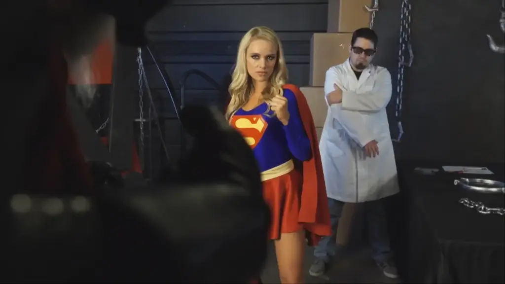 Creatures Desire SuperiorGirl tries to arrest Skullion’s assistant but he is guarded by 2 of his own creations that feed on Superheroines!