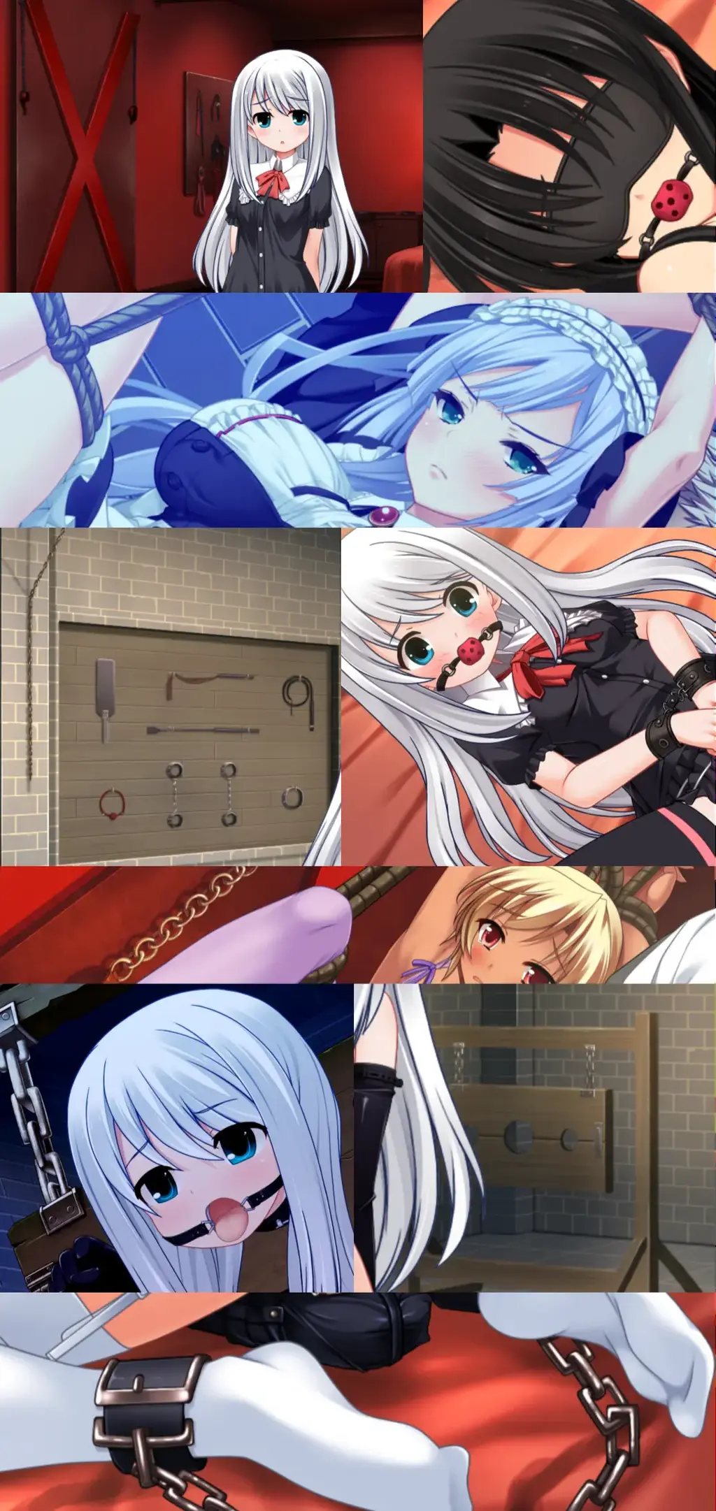 メイクMeラバー Darkness（附存档） BDSM！奴隶调教！捆绑紧缚！拘束虐待！凌辱折磨！<br>虽然现在的Kiss社天天只会在3D定制女仆上追加DLC不思进取,但曾经也是制作过这样一款<br>集凌辱.NTR.娼馆.纯爱.自由2D捏人.BDSM.奴隶调教为于一体的好用神作：メイクMeラバー【成为我的爱人（奴隶）】<br>本作的基调偏黑暗向，包含差分在内的调教场景CG达到了恐怖的1500 <br>3个主要的女角色可以自主“定制”，包括服饰，小装饰，头发颜色，身体数据等等<br>定制的总体会实时反映到调教场景中去（头发颜色，乳夹等等），在CG模式中最右侧可以找到定制选项<br><br>本作对于调教的各种差分无比细腻，大体可以分为刚开始调教，堕落过程中以及变成奴隶后3个阶段<br>三个阶段不管哪个场景又有不同的情绪状态差分（抵抗，顺从，欲求不满，服从）<br>这时候同一个场景台词也会发生变化，比如抵抗状态下被鞭打虐待会求饶，但是服从状态下会变成“主人请多多惩罚我”之类的<br>可惜游戏比较老，文本量极大，暂时做不了中文汉化，只能凭感觉猜个七七八八<br>同一个场景也会有许多不同的差分，比如说是否带着口球，是否有眼罩之类的<br>再举个例子，有一个场景是女主跪着带着后手套和脚镣，这时候这个场景的差分有：<br>1.灌肠2.鞭打3.滴蜡，4.拉珠5.小玩具6.爆炒<br>但是你可以自由排列组合惩罚方式，灌肠 鞭打，鞭打 滴蜡之类的<br>这些都会以差分的形式变成一个其他的CG，再加上之前提到的“不管哪个场景又有不同的情绪状态差分（抵抗，顺从，欲求不满，服从）“<br>以及”同一个场景也会有许多不同的差分，比如说是否带着口球，是否有眼罩之类的”<br>就会导致同一个调教方式的差分巨多，再加上女主的声音偏向于那种萝莉音，就会让人感觉非常过瘾~<br>存档只解锁了CG，没有主线存档，不过主线剧情难度是有的，加上没有汉化，整体来说还是比较难的<br>注意事项和启动方法已经一起打包至游戏文件夹，win11亲测可以运行，请放心食用~<br><br>故事简介：<br>人类与魔族的战争从遥远的过去就已经开始了。<br>即使现代再没有人记得开始的理由，战争却仍旧持续着。<br>支配战争的，是拥有着超越人智的强大能力的“魔法使”。<br>而主人公，则是现代中拥有强大力量的强力魔法使之一。<br>他接受了国家的邀请，奔赴某个战场。<br>他与他的伙伴们将会给所参加的、之后并称为『千年战争』的战争，画上一个休止符……<br>游戏特色：<br>本故事女主角形象可以自由定义（2D捏人）。不管是萝莉、少女还是熟女都可选择（熟女需二周目后才可选择）【可随时重新捏】<br>【话说这个2D捏人的技术力好像比3D捏人要离谱啊，而且这个画风哪怕放到今天都不算过时】<br>富有游戏挑战性的RTS类型，做好建造探索的平衡才能打赢敌人。<br>故事有正义（白）和邪恶（黑）两条路线，是和女主角恩恩爱爱还是让她被调教卖春都可以做到<br>好玩是真的好玩，集NTR凌辱纯爱为一体，要玩法有玩法，要色色有色色。<br>多位女角不同阶段都有不同剧情，整个游戏文本量达到逆天的五百万字。<br>而本作メイクMeラバー Darkness则是更加黑暗的堕落线（类似于战败后被敌方BOSS抓过去当奴隶那种）<br>---------------------------------------------------------------------------------------------------------------------------------------------------------<br>更多的有关于BDSM的游戏抑或是其他恋物游戏可以点击我的视频，进我发布的视频主页查看<br>我会不定时更新内容，如果有什么建议或者您想玩的什么游戏，可以私信或者直接在视频下方留言<br>注意事项：<br>1.解压密码默认没有，有的话提取码就是<br>2.请不要在线解压，请不要在线解压，请不要在线解压，重要的事情说三遍<br>3.个别用户压缩包使用自带的压缩软件如果无法解压请下载《360压缩》进行解压，因为我是用360压缩软件进行生成的压缩包，此软件百分百解压<br>4.下载完成后是后缀为.111或者其他什么稀奇古怪的后缀的文件，需要右键点击重命名改后缀，将他改成.7z才可进行解压，如最后三张截图所示，中间那步点是(有时需要多次改后缀解压，一直解压到出现游戏文件为止）<br>5.因为网盘等问题被和谐，直接在评论里面和我说一声补档即可，一般会在3天之内补上，另外，关于PC端和手机端游戏的问题，大部分发布的都是PC端游，也有一些手机端，如果是手机端游戏，我会在文中或者标题特别说明，其次，手机端还分为安卓和苹果两个系统，两端不可互通（PC同理，win和mac）<br>---------------------------------------------------------------------------------------------------------------------------------------------------------<br>(怎么改文件后缀)<br>下面的是百度百科的原话<br>修改文件后缀名的方法主要涉及显示文件扩展名、重命名文件以及使用命令行工具。以下是具体步骤：<br>（1）显示文件扩展名：首先，需要确保文件扩展名是可见的。<br>在Windows系统中，可以通过打开“此电脑”或任意文件夹，点击菜单栏中的“查看”选项，然后勾选“文件扩展名”来显示文件后缀。<br>（2）重命名文件：一旦文件扩展名显示出来，就可以通过重命名文件来修改后缀名。选择需要修改后缀名的文件，右键点击并选择“重命名”<br>然后直接在文件名后面添加或修改后缀名。完成后，按回车键确认修改。<br>（3）使用命令提示符：对于批量修改或更复杂的操作，可以使用命令提示符（cmd）。<br>打开cmd窗口，使用“ren”命令来批量修改文件后缀名。例如，要将当前目录下的所有.txt文件改为.doc，可以输入“ren *.txt *.doc”。<br>注意事项：修改文件后缀名可能会影响文件的打开方式和系统对文件的识别。<br>确保新后缀名与文件的实际格式相匹配，否则可能导致文件无法打开或数据损坏。<br>如果不确定文件的原始格式，建议先备份原始文件。<br>对于特定操作系统（如Windows 11）或设备（如iPhone、苹果电脑）<br>操作步骤类似，但可能有些许差异，特别是在显示和修改文件扩展名的具体步骤上。<br>
