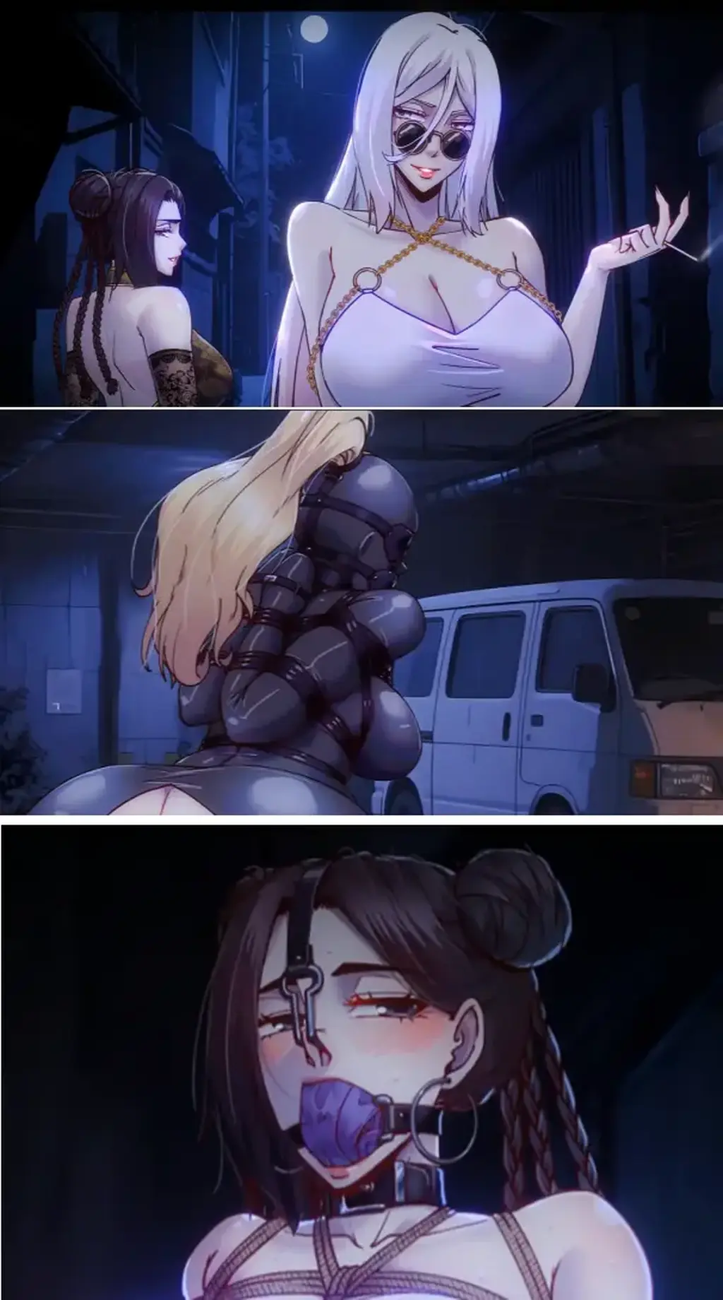 LADIES-07-純情版 ゴッドレーター-LADIES-07純情版<br>godletter大佬的漫画动画版，还有配音，十分好用<br>紧缚、绳缚、捆绑、bdsm、拘束、堵嘴、蒙眼、跳蛋、振动棒、束缚、拘束、乳胶、全包紧身衣、乳胶紧身衣、全包头套