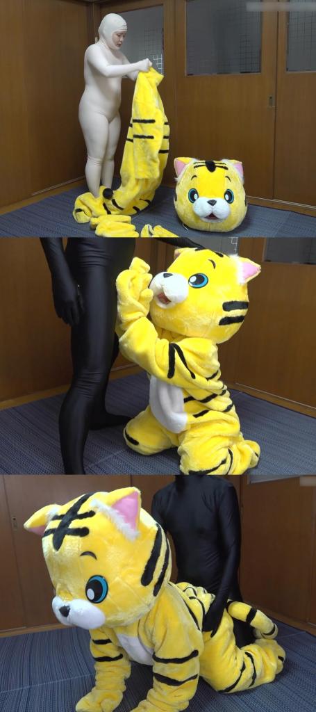 寅美ちゃん❤︎襲撃 覗かれ突然エッチで躾られちゃう!!! 内穿kig，外套毛绒动物玩偶服，闷热系列例行更新。<br>这部是黄色小老虎和黑衣人激情贴贴。<br><br><span style='color:#b0b0b0;'>[隐藏文字，购买后可见]</span>