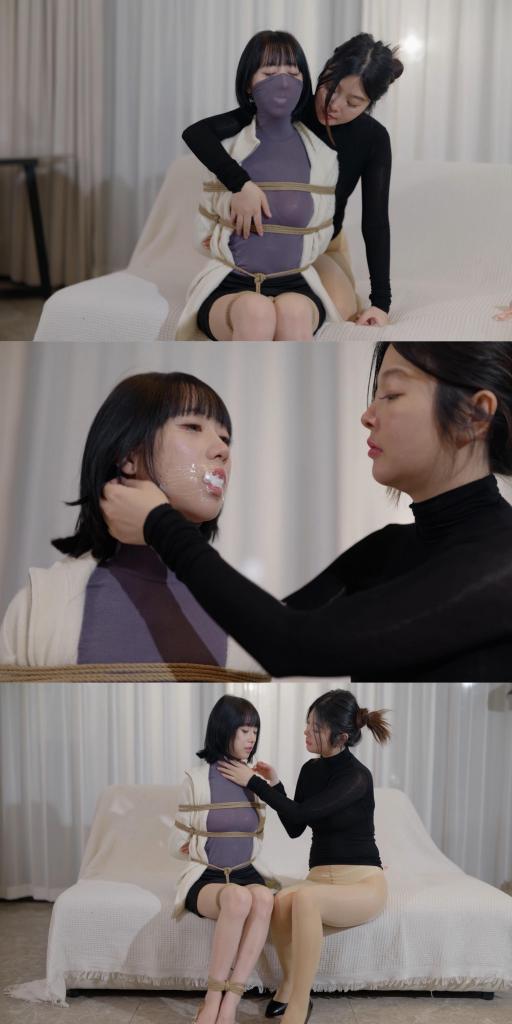 【红鲤鱼精品画质OG-003】安娜糖果女女胶带封嘴第三弹角色互换【解压密码hongliyu】照片画幅 这个不是我个人的爱好。。。是客户定拍