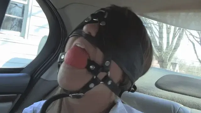 Leanna Belle: My stepsister tied me up in the backseat and left me there! 她受够了莉安娜不体贴的举止。所以，她想出了一个小计划，让莉安娜摆脱困境。她把莉安娜引诱到车上，告诉她他们要去商场，却把她捆得紧紧的，留在后座上。Leanna不确定发生了什么，但她不高兴。她无法想象自己对继母做了什么，让她做出了这样的反应！！！Leanna挣扎着靠紧安全带，她的胳膊和腿紧紧地绑在一起。她的继妹甚至堵住了她的嘴！！！Leanna回头看了一眼房子，看到她金发碧眼的继妹透过窗户在手机上发短信。她无法理解自己在告诉朋友什么。Leanna变得疯狂，更加努力地挣扎。Leanna's stepsister was tired of Leanna snooping through her diary and wearing her clothes without asking. One day she had enough of Leanna's inconsiderate manners. So, she conjured a little plan to get Leanna out of her hair. She lured Leanna to the car, telling her they were going to the mall, instead she strapped her up tight and left her in the back seat. Leanna wasn't sure what was going on but she wasn't happy. She couldn't imagine what she had done to her step sister to cause this kind of reaction from her!!! Leanna struggled against the tight seatbelt while her arms and legs were tightly strapped together. Her step sister had even gagged her!!! Leanna glanced back towards the house and saw her blonde step sister texting on her phone through the window. She couldn't fathom what she was telling her friends. Leanna became frantic and struggled harder.
