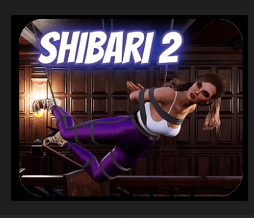 Shibari 2 A shibari-themed game. There is no goal in this game, you can just hang the model on the ropes however you want. <br><br>To view the controls, use the How to Play section in the pause menu.