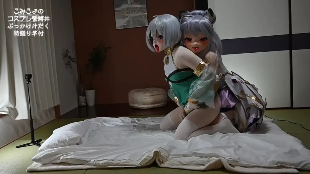 ★会員限定動画★PenXs connect KyXl-chan &amp; KokXro-chan SXX / キ○ルちゃん×コッ○ロちゃんの戯れ 忍耐了很久的两娃，被主人允许相互满足。爽的一抖一抖的。可爱极了。<br>kigurumi、振动棒、玩弄、挣扎、强高、伪娘、着ぐるみ、玩娃<br><span style='color:#b0b0b0;'>[隐藏文字，购买后可见]</span>