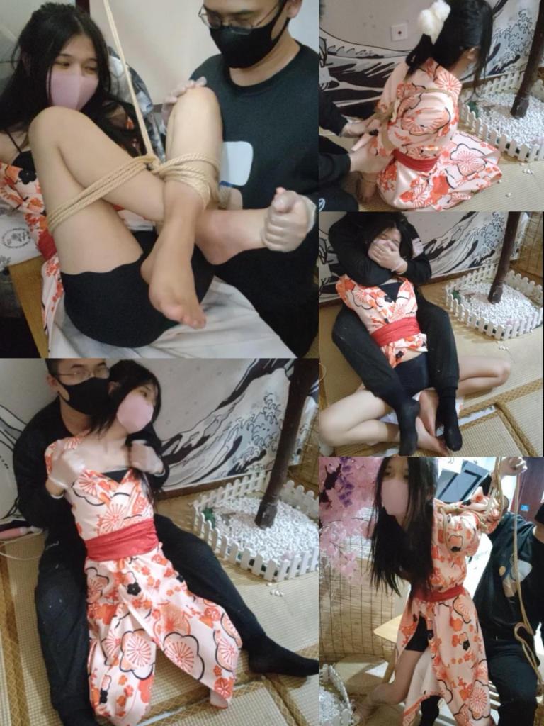 衣白瘦幼欧式直臂紧缚调教（裸足tk+欧式直臂+蒙眼堵嘴+搂抱+强高） 身材非常不错的白瘦幼初体验！之前约拍的模特男娘大学生，身材苗条可人一双白嫩的小脚也是人间极品。<br>情景一：让妹子换上和服木屐，欧式直臂鸭子坐，一动不能动后，揉胸虐待慢慢脱她的衣服无法反抗，刚开始无法接受只能抗议；<br>情景二：吊绑后高手开腿紧缚，羞耻感爆棚，吊到极限揉胸[X_X]，一刻也不让她消停。<br>情景三：海老缚紧紧固定后，虐足tk挠脚心对准私密部位一顿输出，精准打击，手动按摩，差点把她玩坏了。<br>见面之前根本不知道他是药娘还以为是小姑娘，男娘中的极品，喜欢的小朋友不要错过。