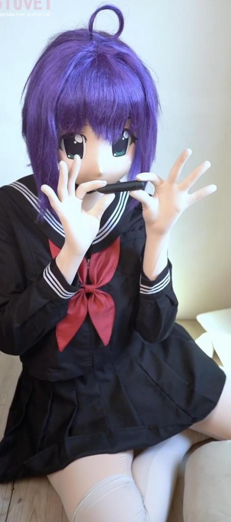【20260318】紫色短髮學生妹kig性慾高漲≧ ﹏ ≦ /三月份着ぐるみ動画1/kigurumi video 1 每次動一下…裡面就咕啾一聲…<br>好想被聽到…又好怕被聽到…<br>人家是乖乖的學生…卻在房間裡做這種事…<br>玩具還沒進去…可是已經在幻想被插到最深了…<br><br>動くたびぐちゅって音する…<br>聞かれたいような…聞かれたくないような…<br>ちゃんと生徒なのに…部屋でこんな…<br>まだ入ってないのに…一番奥まで突かれる妄想ばっかり…<br><br><span style='color:#b0b0b0;'>[隐藏文字，购买后可见]</span>
