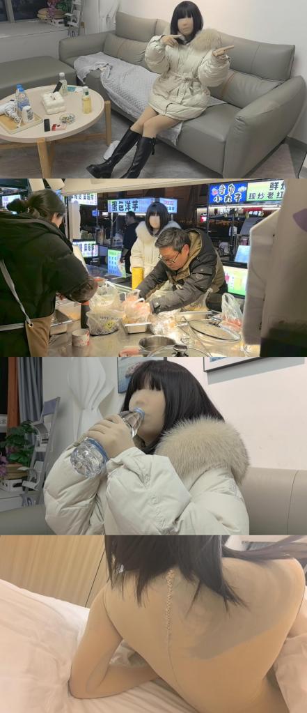 【ZENTAI定拍】客户定拍缝制全包十几个小时 外出逛夜市小吃街 紧张得我不敢说话她倒是来去自如的！半夜每两个小时记录一次时间 证明全程没脱直到天亮 客户定拍缝制全包十几个小时 外出逛夜市小吃街 紧张得我不敢说话她倒是来去自如的！本来她想看我怂，结果自己被缝在里面吃不了馋得不行，半夜每两个小时记录一次时间 证明全程没脱直到天亮<br>解压码是zentai哦 解压出来把后缀改成mp4