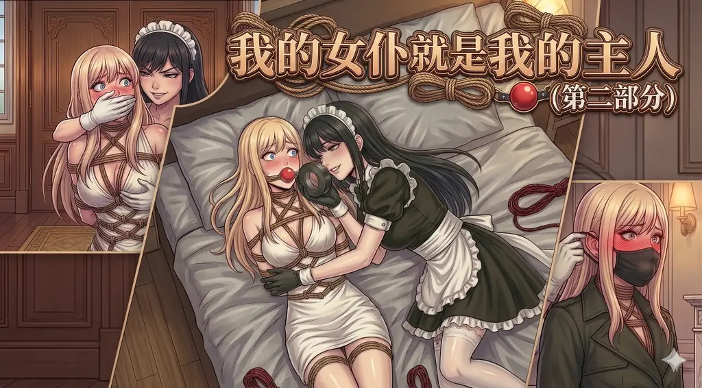 [中文] 我的女仆就是我的主人 ( 第二部分) - 一个年轻女子被她的仆人扮演的故事仍在继续 [口球]