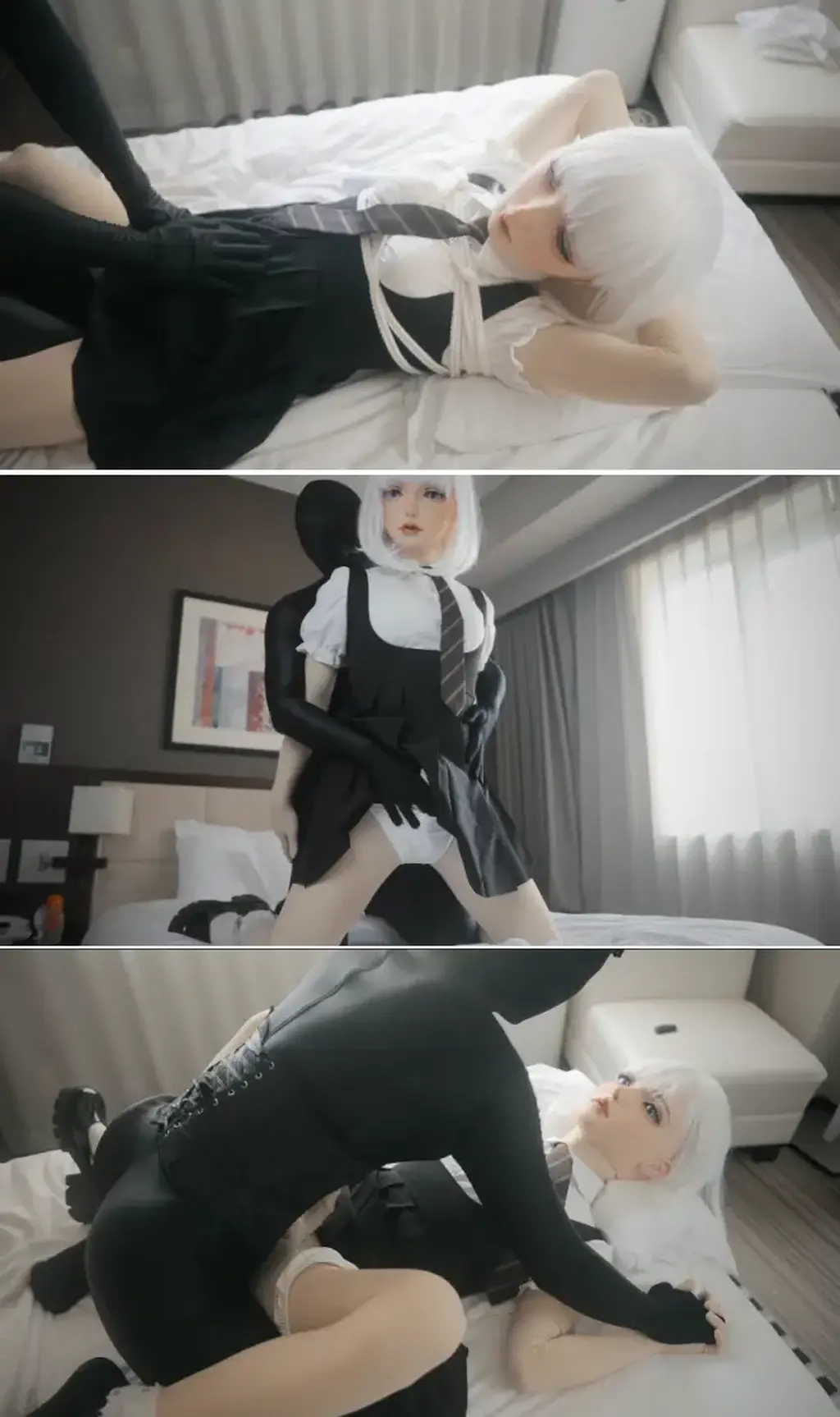 ドール着ぐるみ　まとめ <span style='color:#b0b0b0;'>[隐藏文字，购买后可见]</span><br>捆绑、拘束、束缚、全包紧身衣、伪娘、绳缚、紧缚、头壳、zentai、kig、kigurumi、丝袜全包