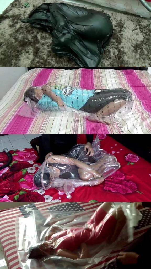 Compilation Ver.12 : Vacbed (4 in 1) Compilation Ver.12 : Vacbed is collection of mummification videos from Randy Mummify Editor's Choice, All videos start from the Main Scene (POV)<br>4 Scenes In Compilation : RM060, RM081, RM139, and RM131