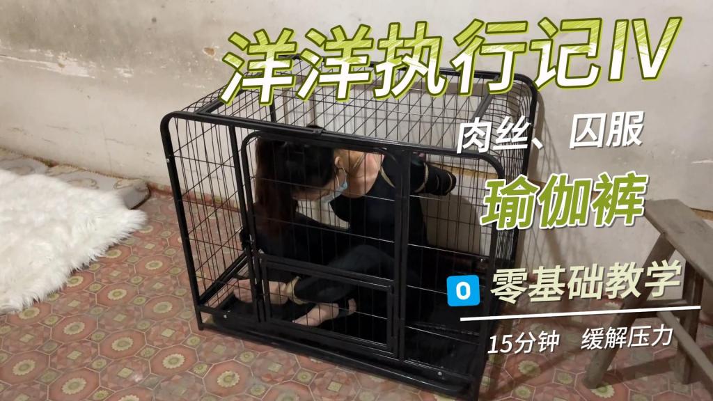 洋洋执行记Ⅳ 女囚洋再次上线，被执行死刑，身穿瑜伽踩脚裤肉色丝袜，身体被五花大绑，脚腕绑绊脚绳，押解执行死刑，进入刑场后拖鞋露出丝足，最后挣扎着跪下被执行，有喜欢的同好多多支持，qq:561515091<span style='color:#b0b0b0;'>[購入後に隠しワードが表示されます]</span>