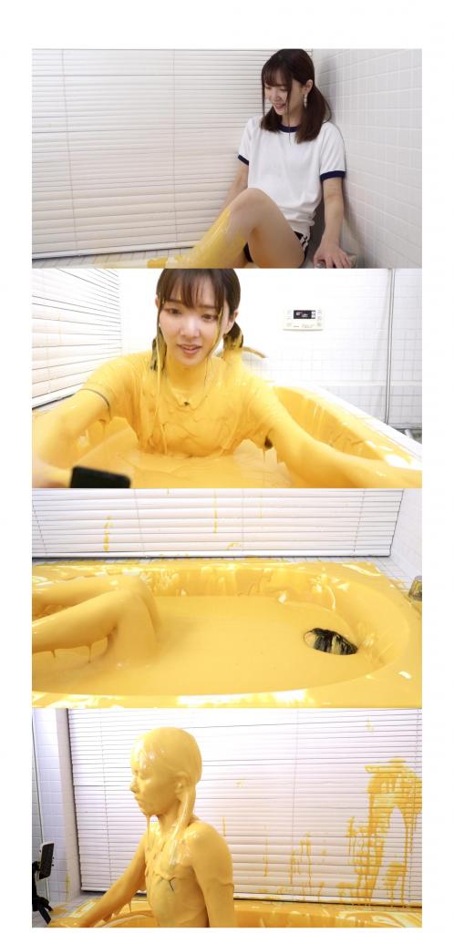【動画のみ】FLUFFY 04 ゴロン族美月 更新一个d-style的视频，小姐姐是可爱美丽的族美月<br>黄色的泥巴让模特身材一览无余，细节不多描述，冲就完了