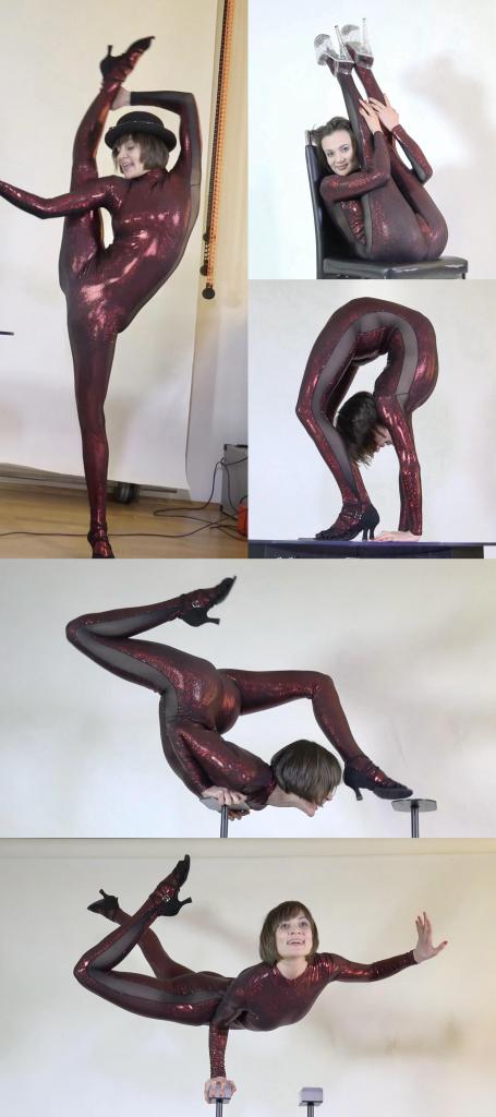 Frontbend / Contortion Show 搬一波经典的系列，250部，肝了很久，整个人都肝麻了，终于能在五一假期给大家献上了。<br><br>该系列简称W4F，内容繁杂，元素丰富。<br>涉及各种恋物的方向 —— zentai、胶衣、丝袜、体操服、柔术、一字马、女同、男女、SM调教等等。<br><br>预览图做的很全面，大家购买时参考预览图就好了。<br>量太大了，所以文案就不写了，预览15秒也不选了，请海涵见谅。<br><br>还望大家多多支持捧场，祝大家五一节日快乐。<br><br><br><br><span style='color:#b0b0b0;'>[隐藏文字，购买后可见]</span>